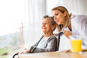 Life Assure Health Visitor And Senior Woman During Home Visit Blog